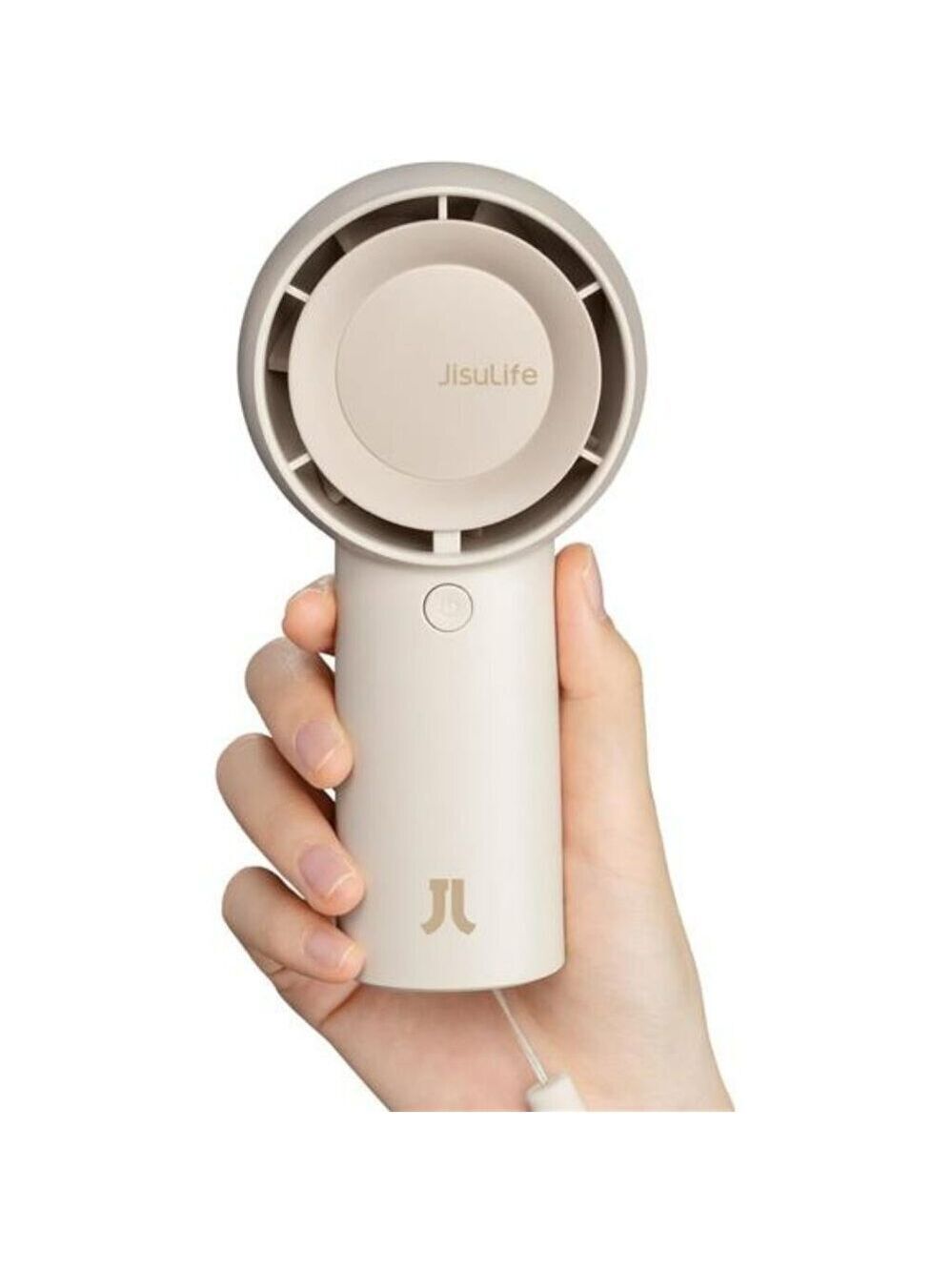 Mini USB Rechargeable Turbo Fan Handheld Personal Pocket Fan 5 Speed 16H Cooling